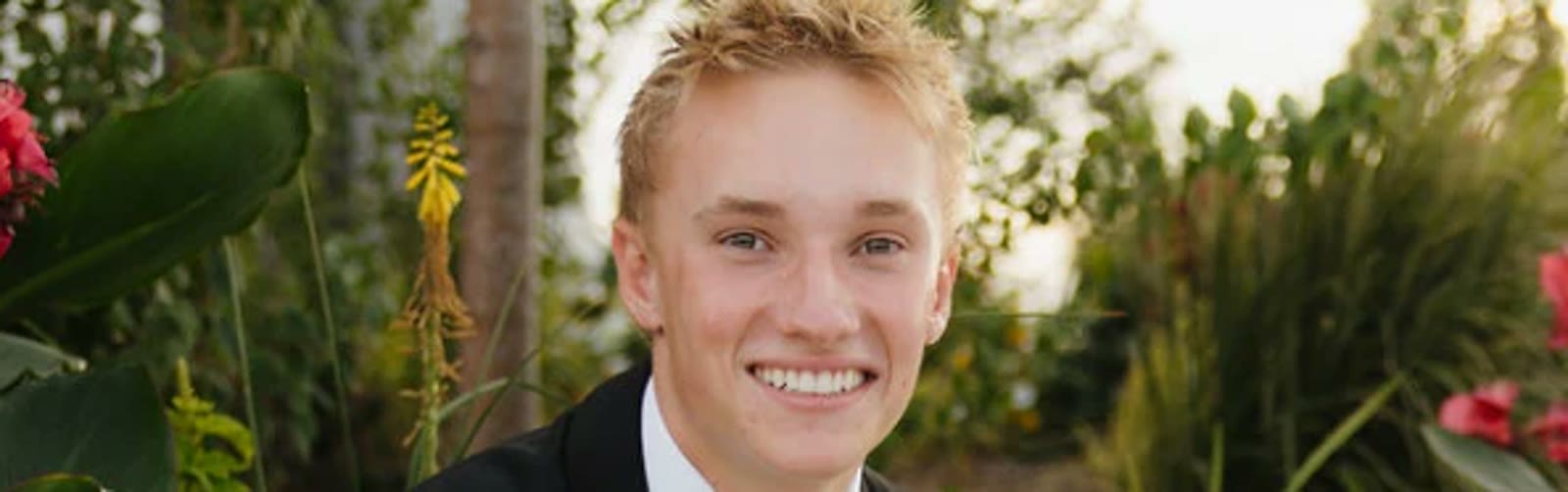 Elder Brigham Larson with his scriptures